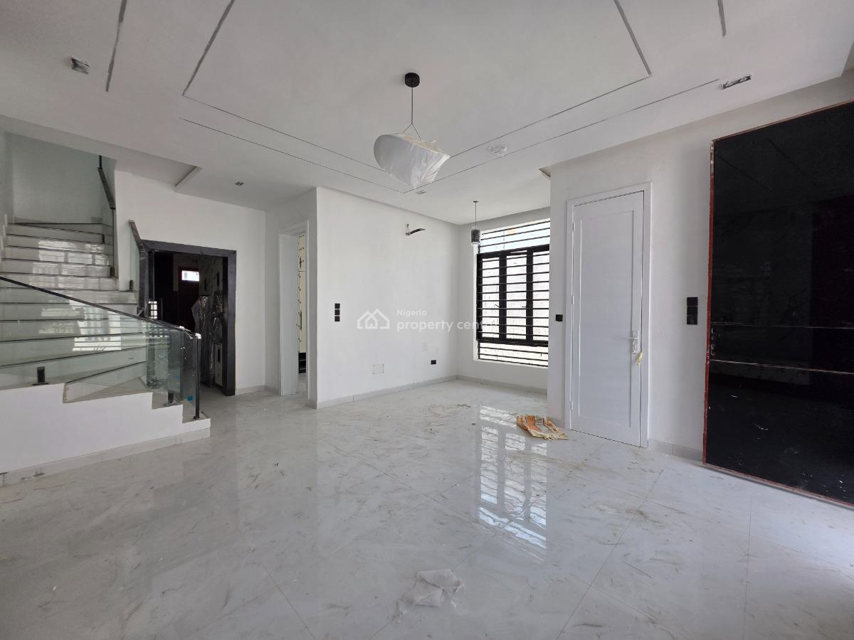 Elegant 4 Bedroom Semi-detached Duplex with Bq, Chevron Tollgate, Lekki, Lagos, Semi-detached Duplex for Sale