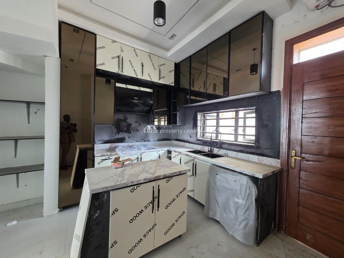 Elegant 4 Bedroom Semi-detached Duplex with Bq, Chevron Tollgate, Lekki, Lagos, Semi-detached Duplex for Sale
