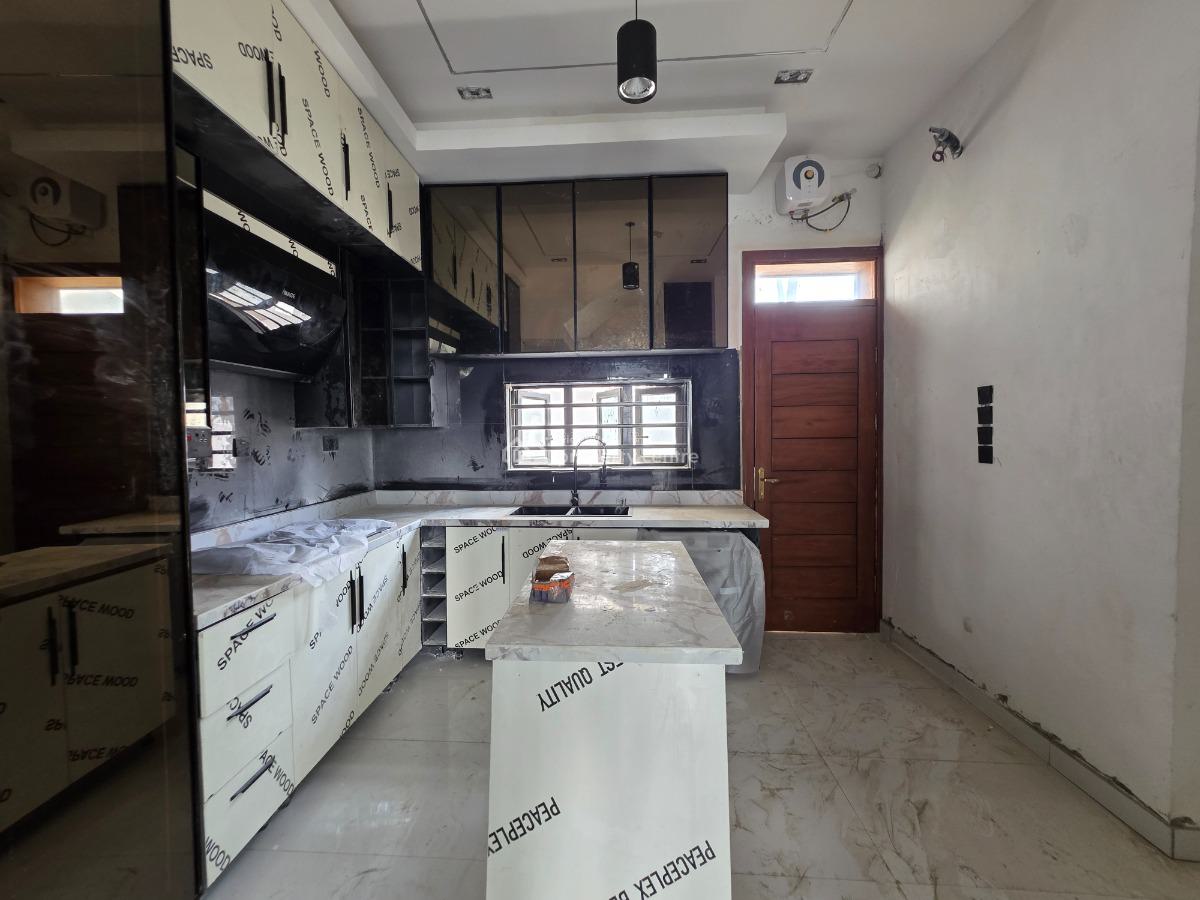 Elegant 4 Bedroom Semi-detached Duplex with Bq, Chevron Tollgate, Lekki, Lagos, Semi-detached Duplex for Sale