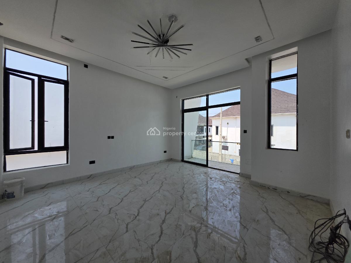 Elegant 4 Bedroom Semi-detached Duplex with Bq, Chevron Tollgate, Lekki, Lagos, Semi-detached Duplex for Sale