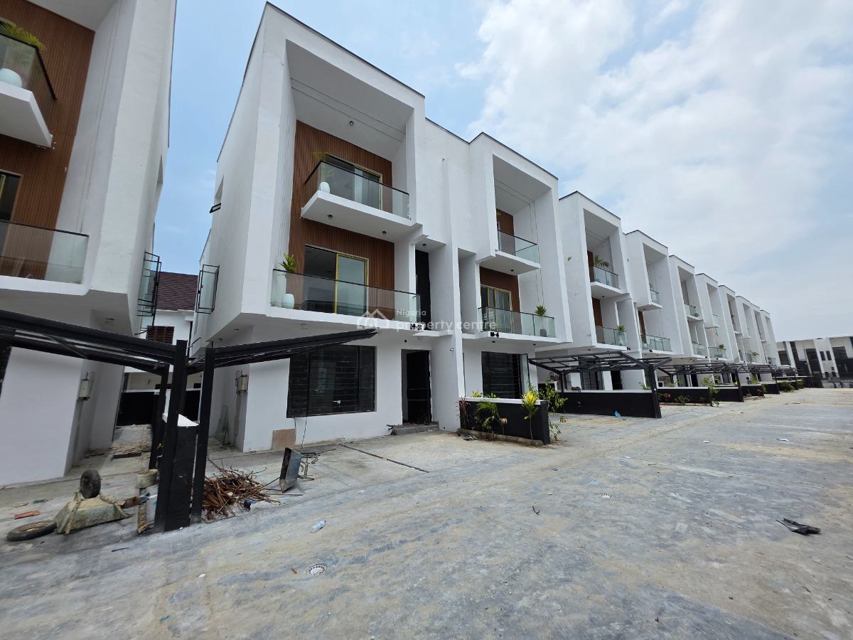 Exquisite 4 Bedroom Semi-detached Duplex with Bq, Lekki, Lagos, Semi-detached Duplex for Sale