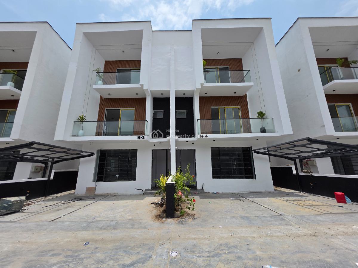 Exquisite 4 Bedroom Semi-detached Duplex with Bq, Lekki, Lagos, Semi-detached Duplex for Sale