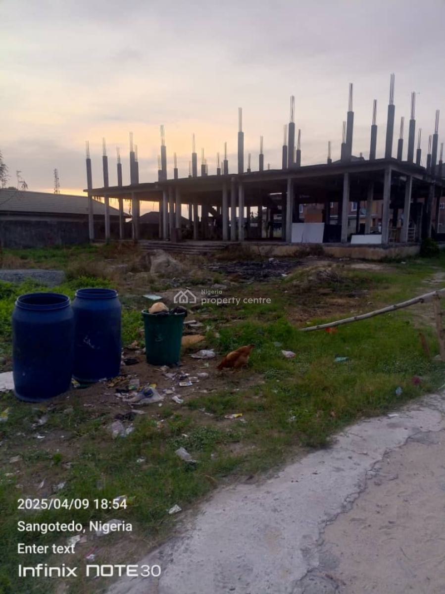Pure Dry 2300 Square Meters Land, Majek Estate, Sangotedo, Ajah, Lagos, Mixed-use Land for Sale