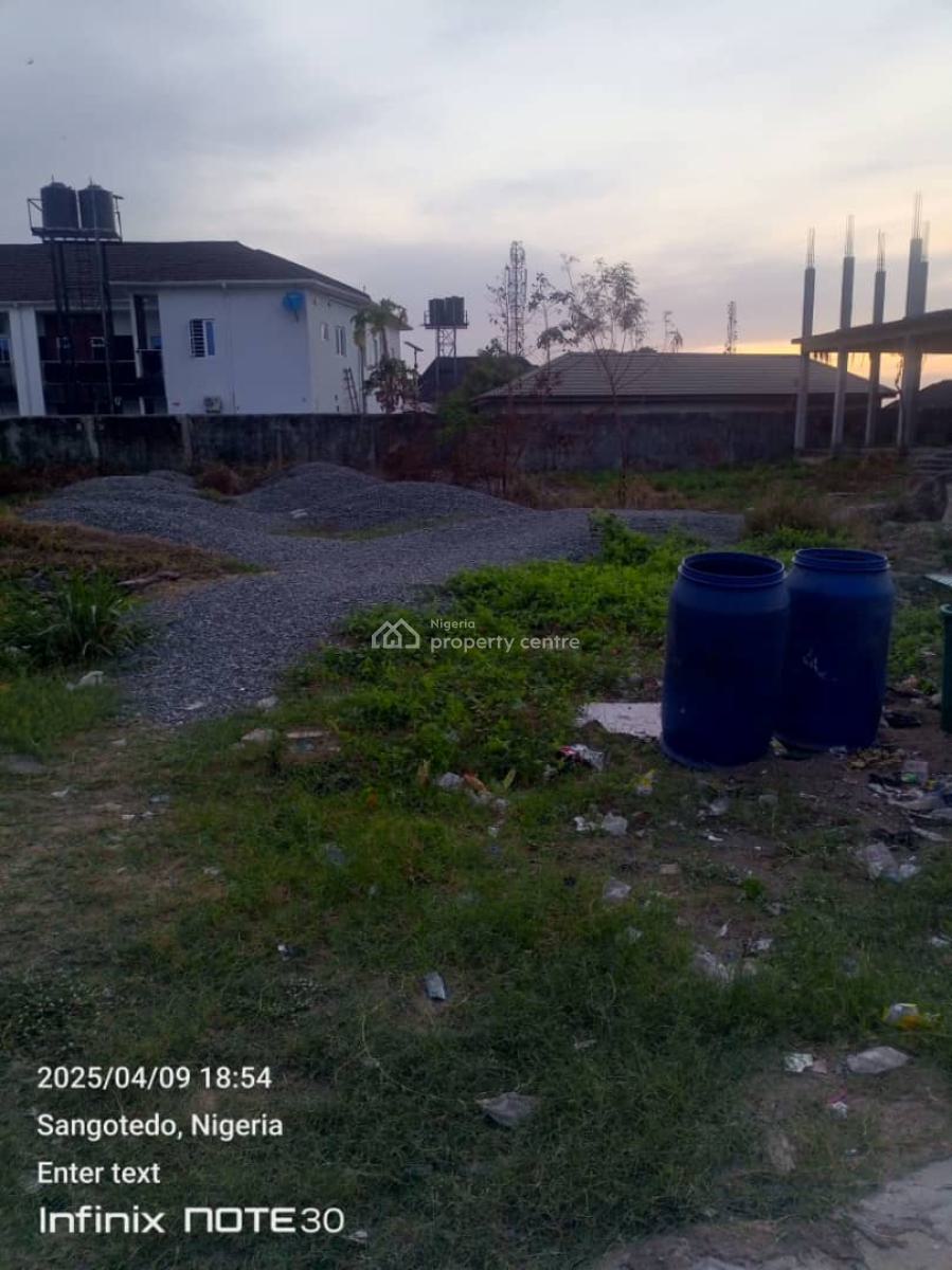 Pure Dry 2300 Square Meters Land, Majek Estate, Sangotedo, Ajah, Lagos, Mixed-use Land for Sale