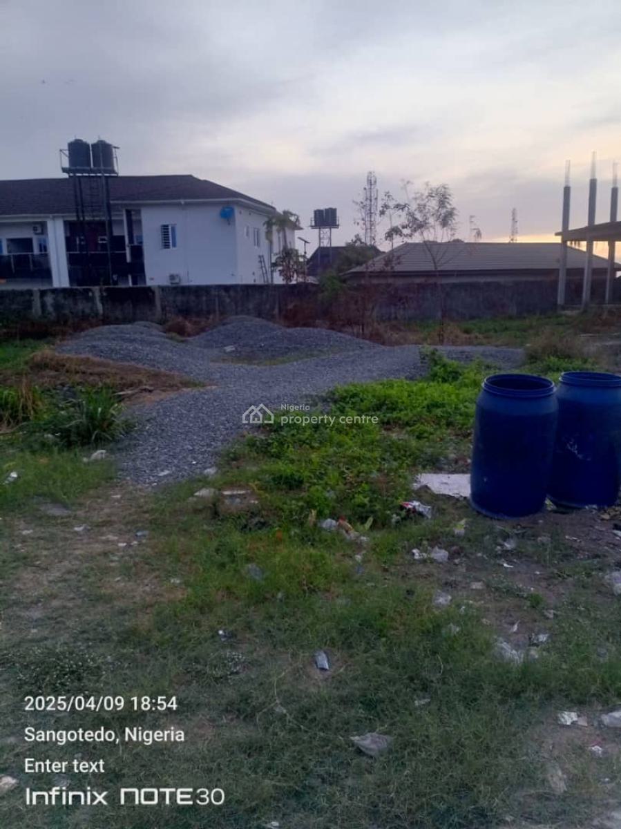 Pure Dry 2300 Square Meters Land, Majek Estate, Sangotedo, Ajah, Lagos, Mixed-use Land for Sale