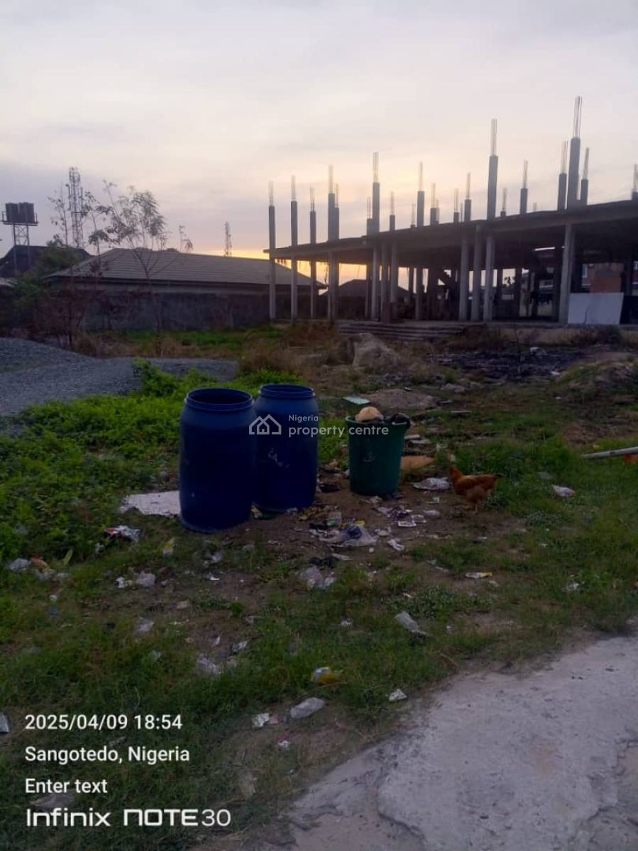 Pure Dry 2300 Square Meters Land, Majek Estate, Sangotedo, Ajah, Lagos, Mixed-use Land for Sale