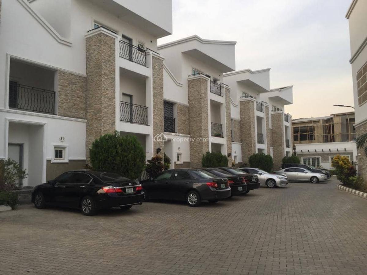 Modern 4 Bedroom Terraced House with Bq, Off Aminu Sale Rd, Katampe Extension, Katampe, Abuja, Terraced Duplex for Rent