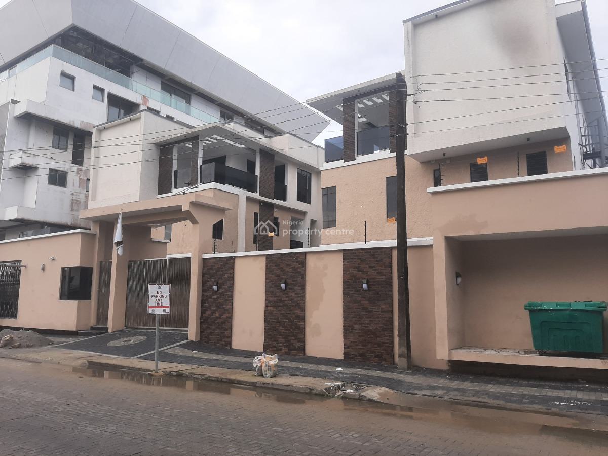 Newly Built and Serviced with 24/7 Power Supply 4 Bedroom En-suite, Lekki Phase 1, Lekki, Lagos, Terraced Duplex for Sale