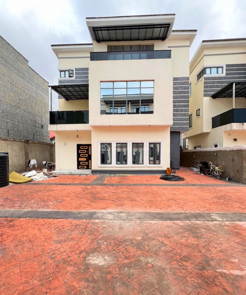Contemporary 4-bedroom Fully Detached Duplex with Bq, Osapa, Lekki, Lagos, Detached Duplex for Sale