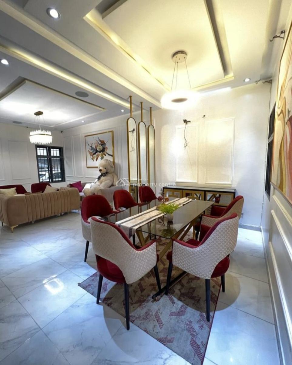 Serviced 4 Bedroom En-suite Townhouse with Fitted Kitchen, Sizeable Li, Ikate, Lekki, Lagos, Terraced Duplex for Sale