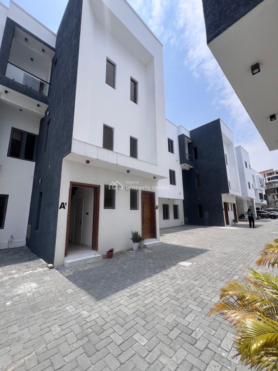 Brand New 4-bedroom Semi-detached with a Bq, Off Freedom Way, Lekki Phase 1, Lekki, Lagos, Semi-detached Duplex for Rent