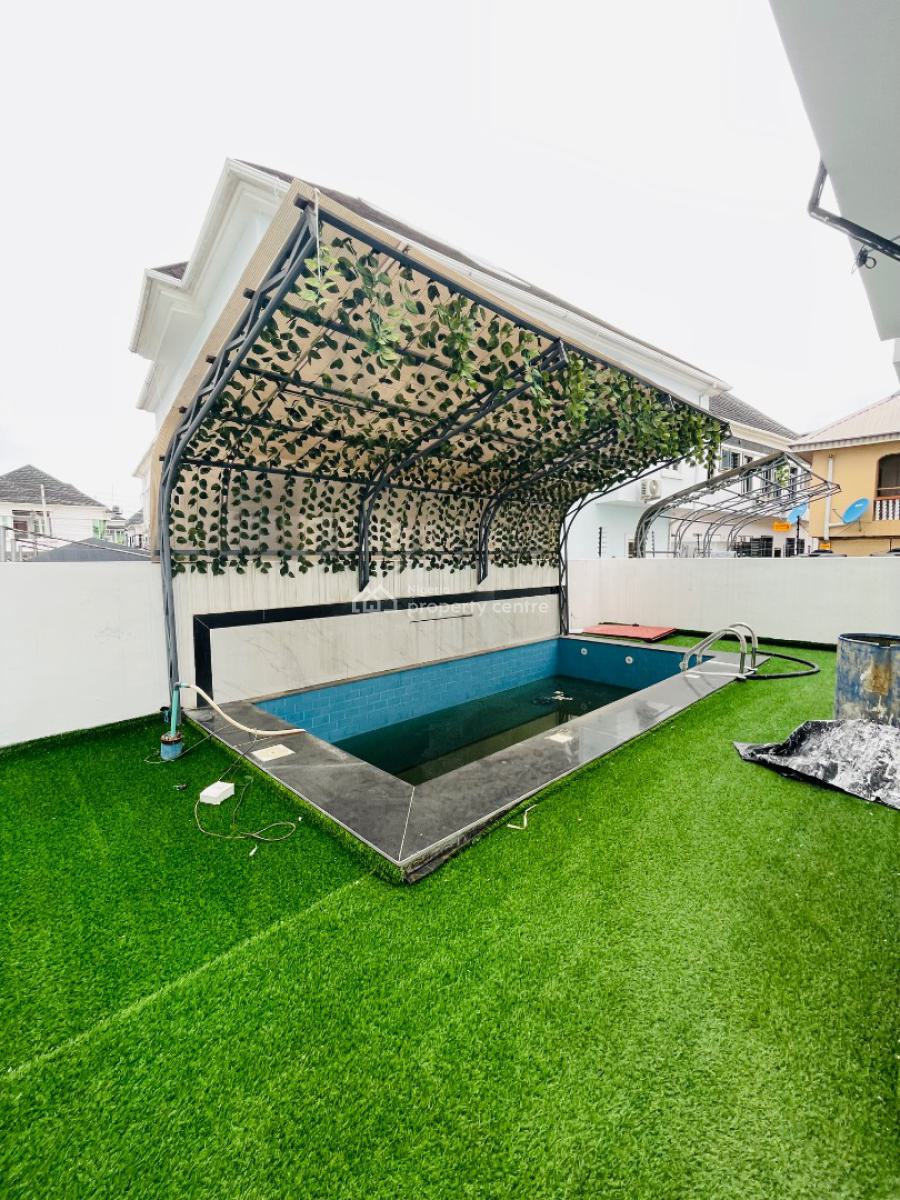 Contemporary 5 Bedroom Fully Detached Duplex with Swimming Pool, Ikota, Lekki, Lagos, Detached Duplex for Sale