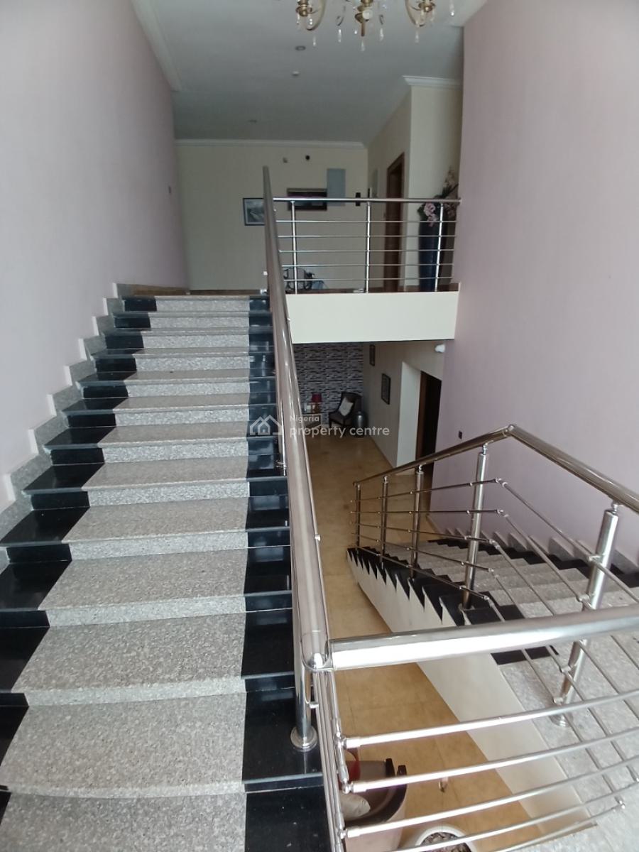 5 Bedroom Fully Detached Mansion with a Swimming Pool, Guzape Abuja Diplomatic Zone, Guzape District, Abuja, Detached Duplex for Sale