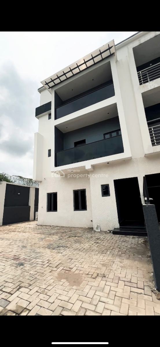 Contemporary 5 Bedroom Terraced Corner-piece House, Wuye, Abuja, Terraced Duplex for Sale