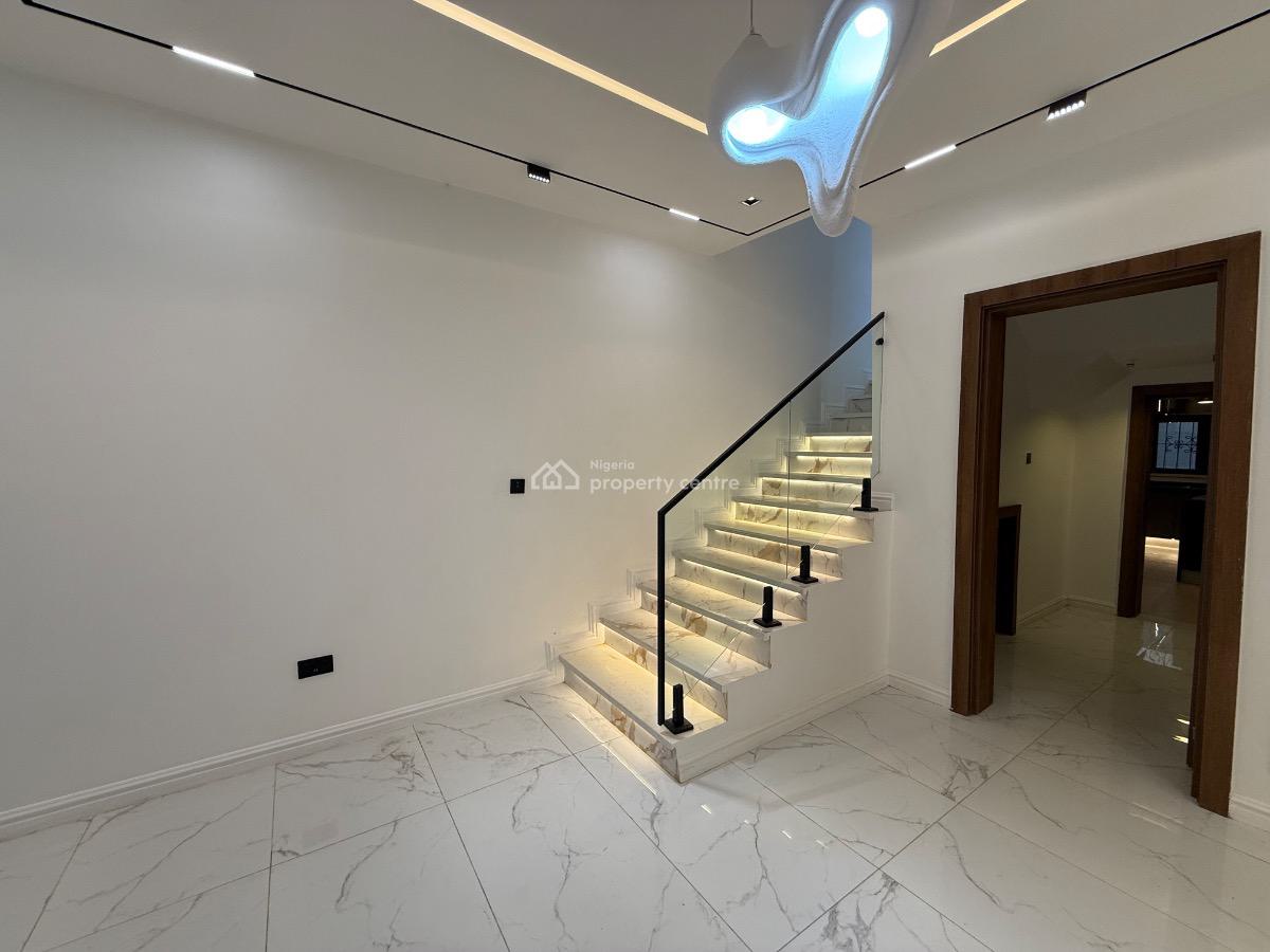 Contemporary 5 Bedroom Terraced Corner-piece House, Wuye, Abuja, Terraced Duplex for Sale