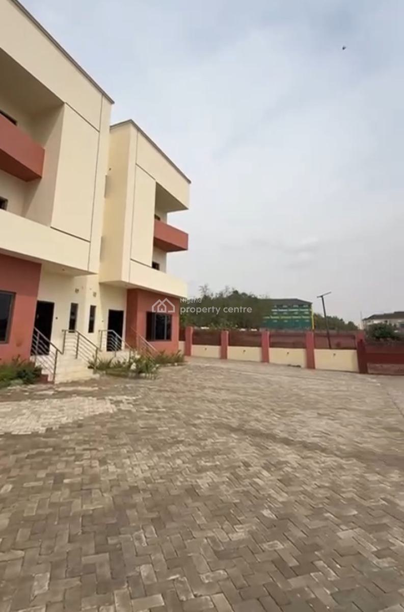 Brand New Clean 4bedroom Terrace Duplex with Bq, Tarrred Rd, By American School, Durumi, Abuja, Terraced Duplex for Sale