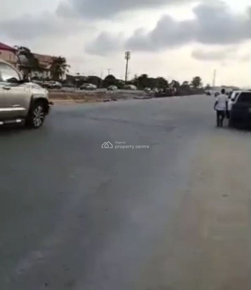 Land Measuring 6 Plots (video Available on Request), Facing Lekki-epe Expressway By Abraham Adesanya Roundabout, Ajah, Lagos, Commercial Land for Sale