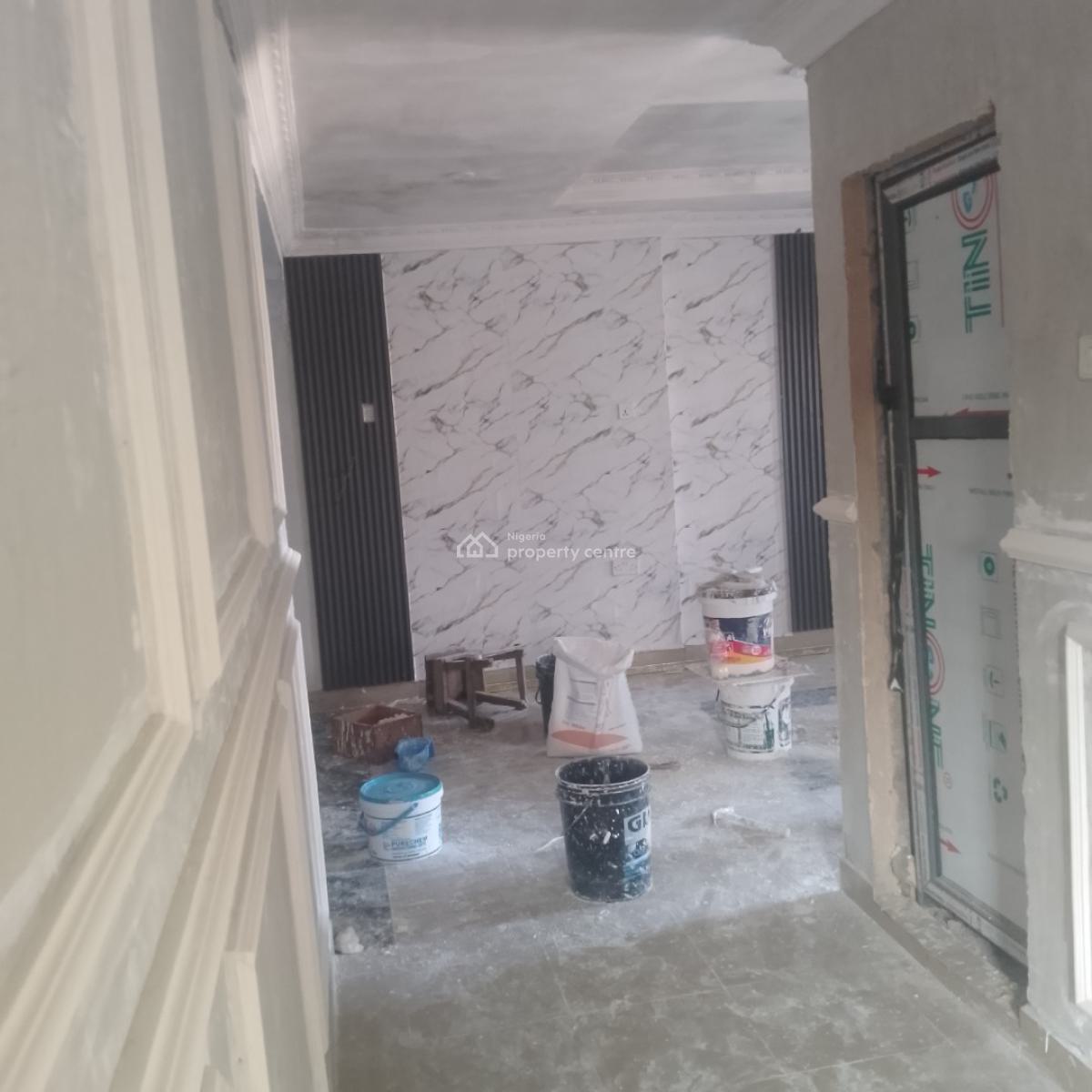 Renovated 2 Bedroom Flat, Off Canal Estate, Ago Palace, Isolo, Lagos, Flat / Apartment for Rent