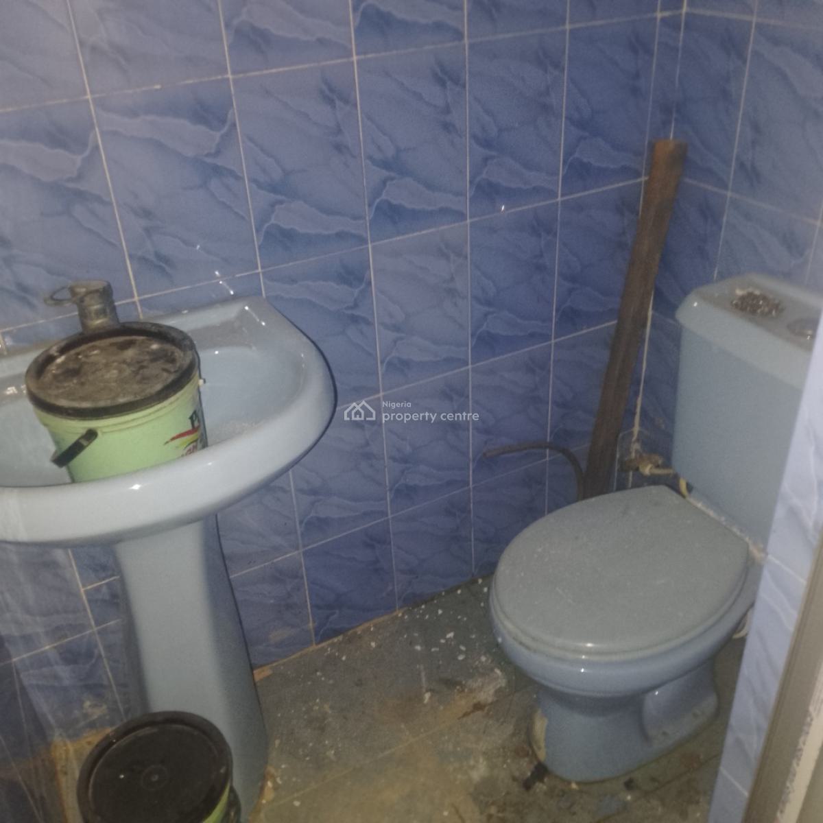 Renovated 2 Bedroom Flat, Off Canal Estate, Ago Palace, Isolo, Lagos, Flat / Apartment for Rent