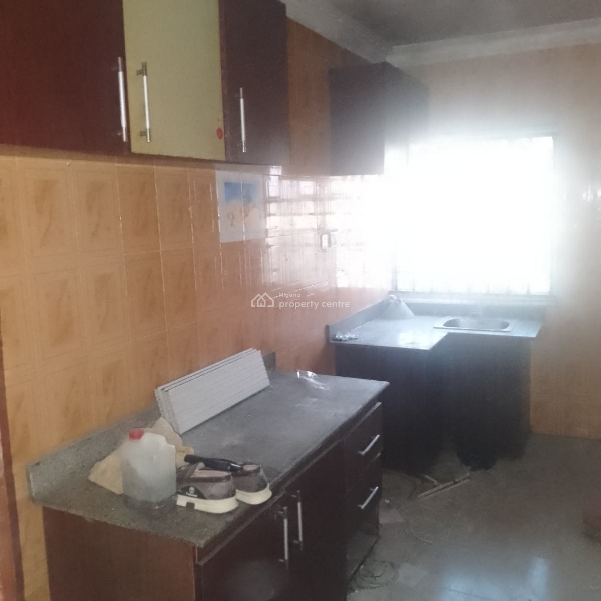 Renovated 2 Bedroom Flat, Off Canal Estate, Ago Palace, Isolo, Lagos, Flat / Apartment for Rent