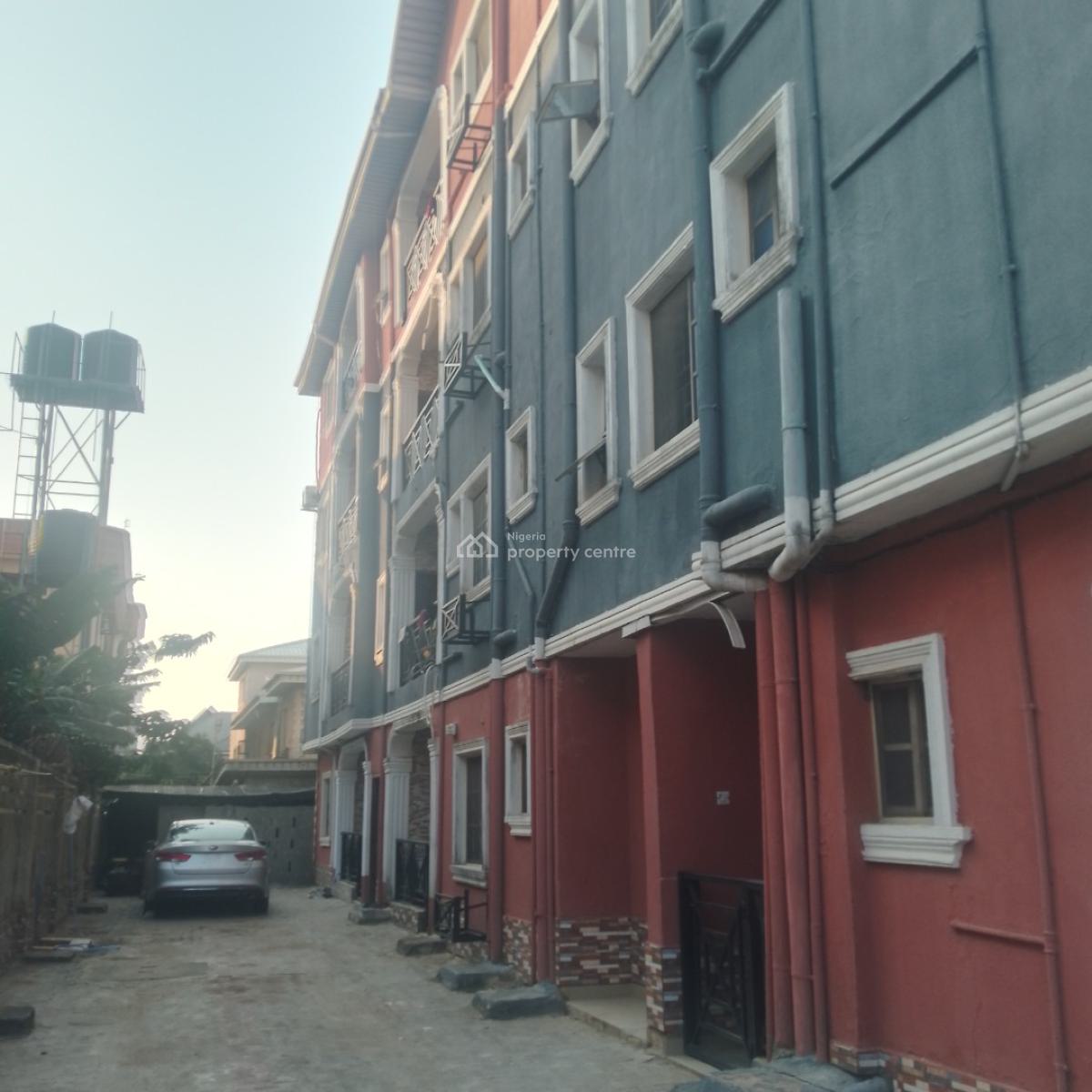 Renovated 2 Bedroom Flat, Off Canal Estate, Ago Palace, Isolo, Lagos, Flat / Apartment for Rent