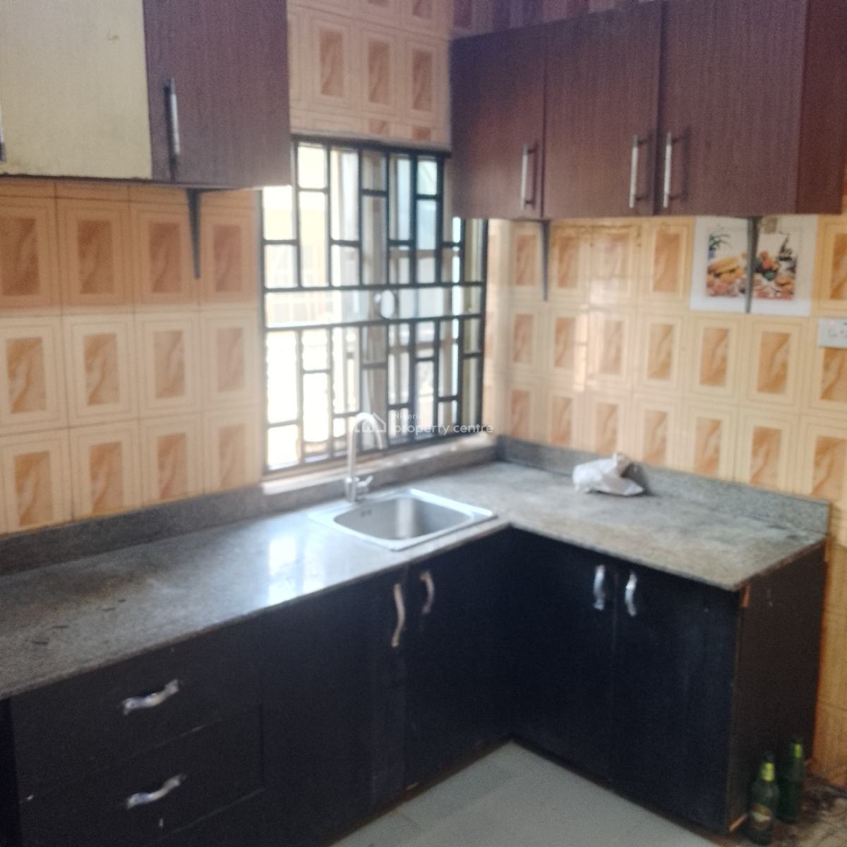 Renovated 2 Bedroom Flat, Off Canal Estate, Ago Palace, Isolo, Lagos, Flat / Apartment for Rent