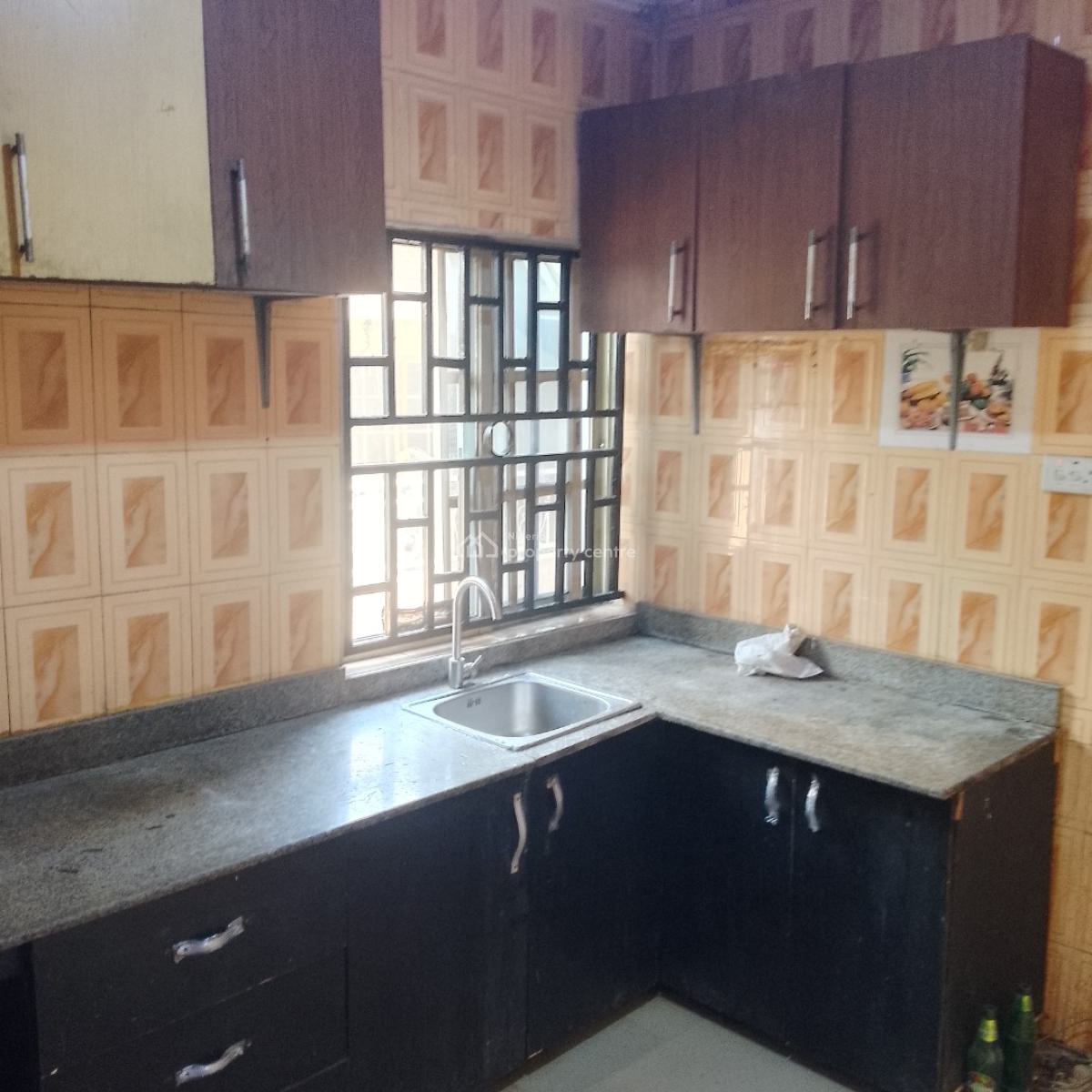 Renovated 2 Bedroom Flat, Off Canal Estate, Ago Palace, Isolo, Lagos, Flat / Apartment for Rent