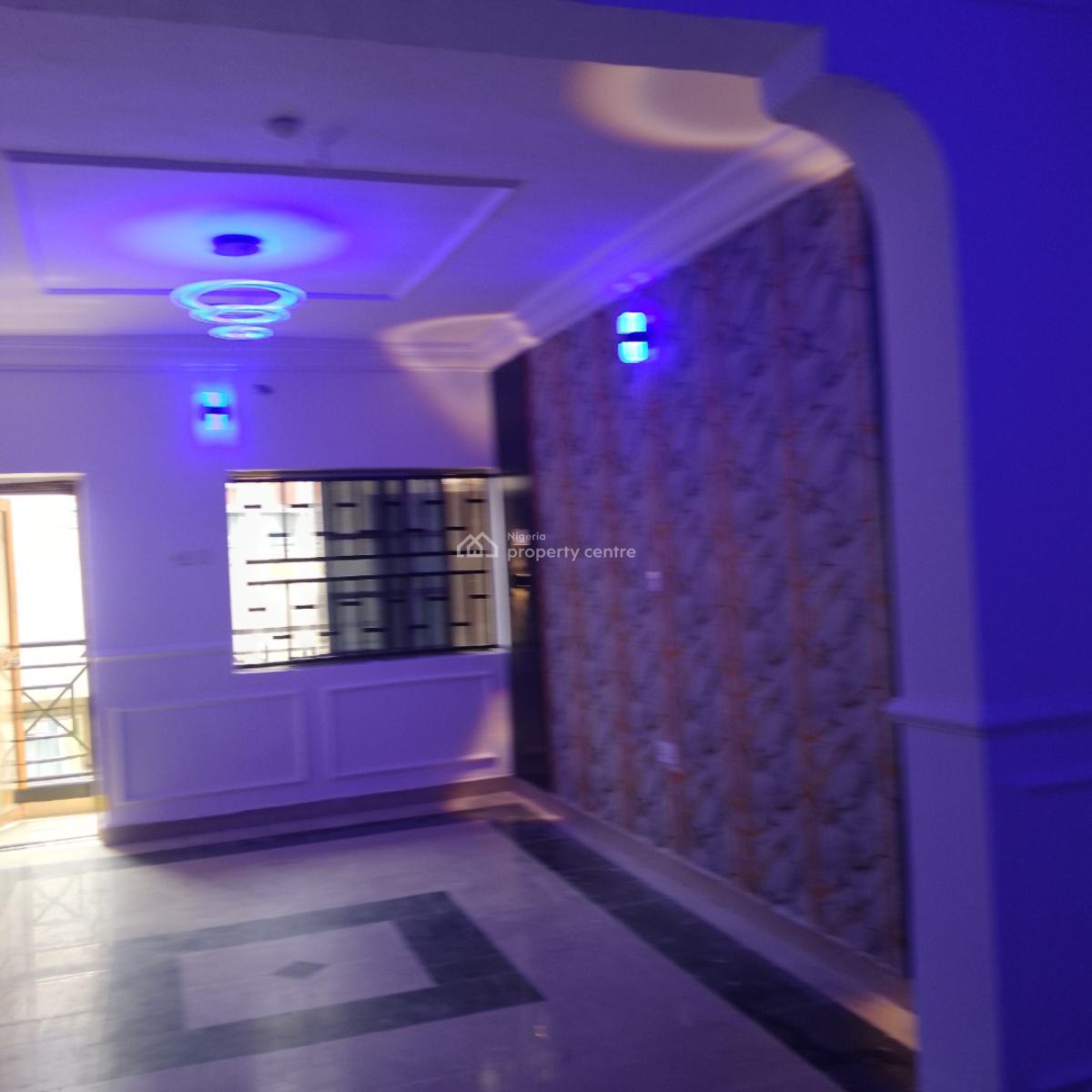 Renovated 2 Bedroom Flat, Off Canal Estate, Ago Palace, Isolo, Lagos, Flat / Apartment for Rent