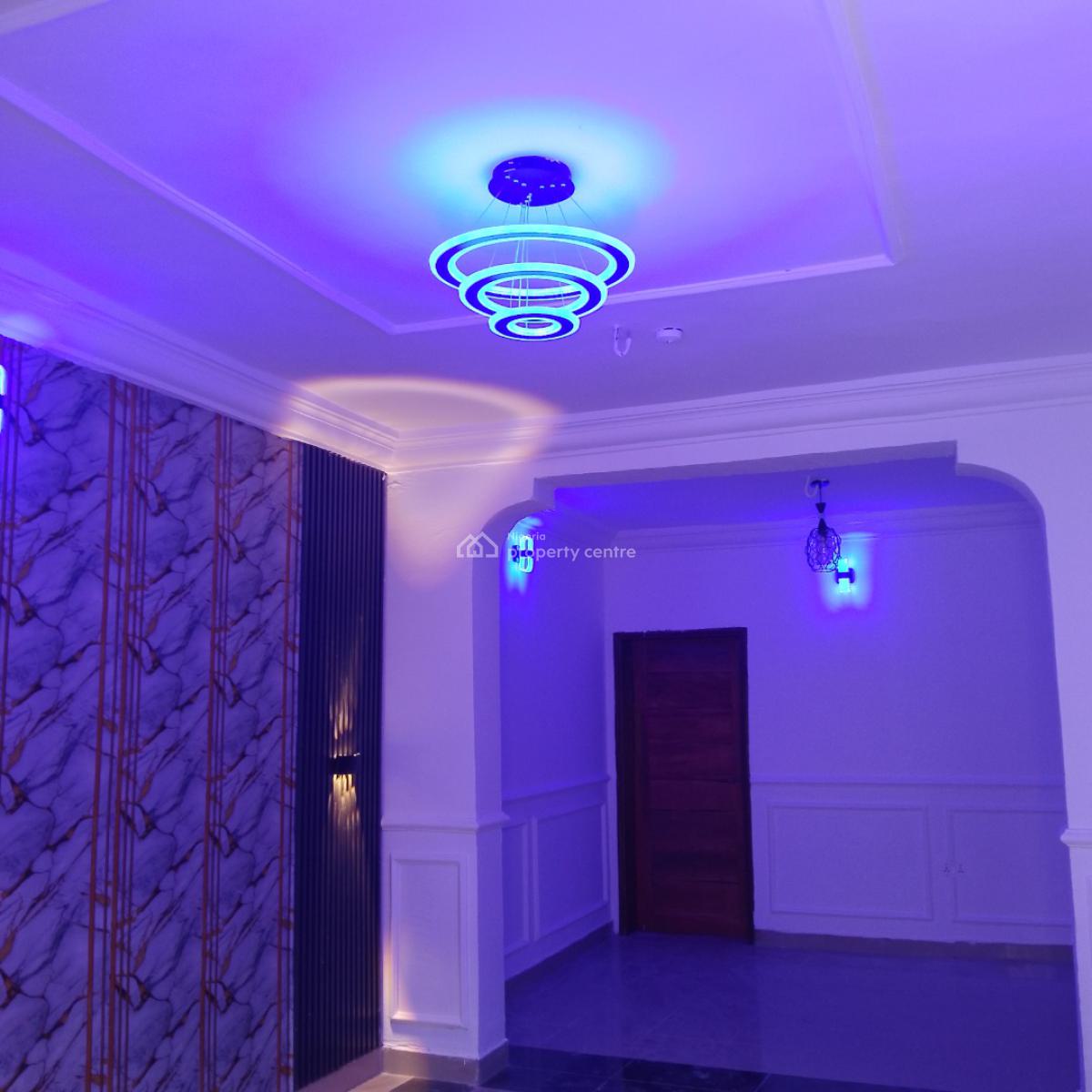 Renovated 2 Bedroom Flat, Off Canal Estate, Ago Palace, Isolo, Lagos, Flat / Apartment for Rent