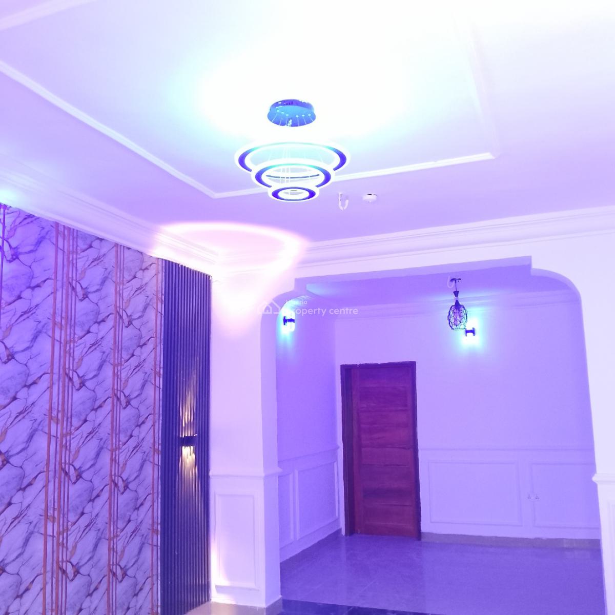 Renovated 2 Bedroom Flat, Off Canal Estate, Ago Palace, Isolo, Lagos, Flat / Apartment for Rent