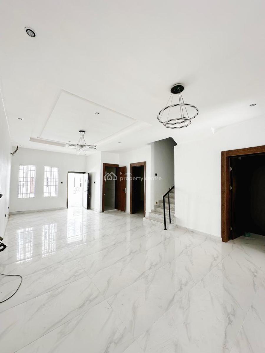 Luxury 4bedroom Terrace with Bq, Gym and Swimming Pool, Sangotedo, Ajah, Lagos, Terraced Duplex for Sale