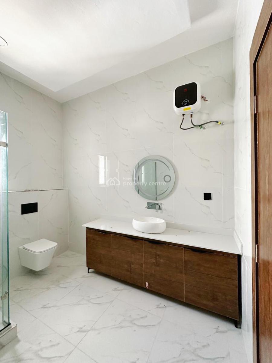 Luxury 4bedroom Terrace with Bq, Gym and Swimming Pool, Sangotedo, Ajah, Lagos, Terraced Duplex for Sale
