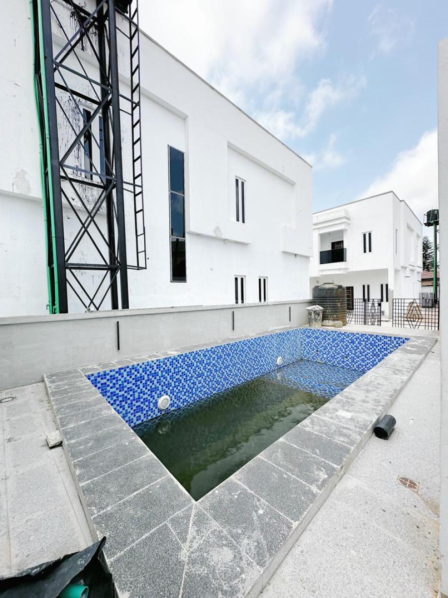 Luxury 4bedroom Terrace with Bq, Gym and Swimming Pool, Sangotedo, Ajah, Lagos, Terraced Duplex for Sale