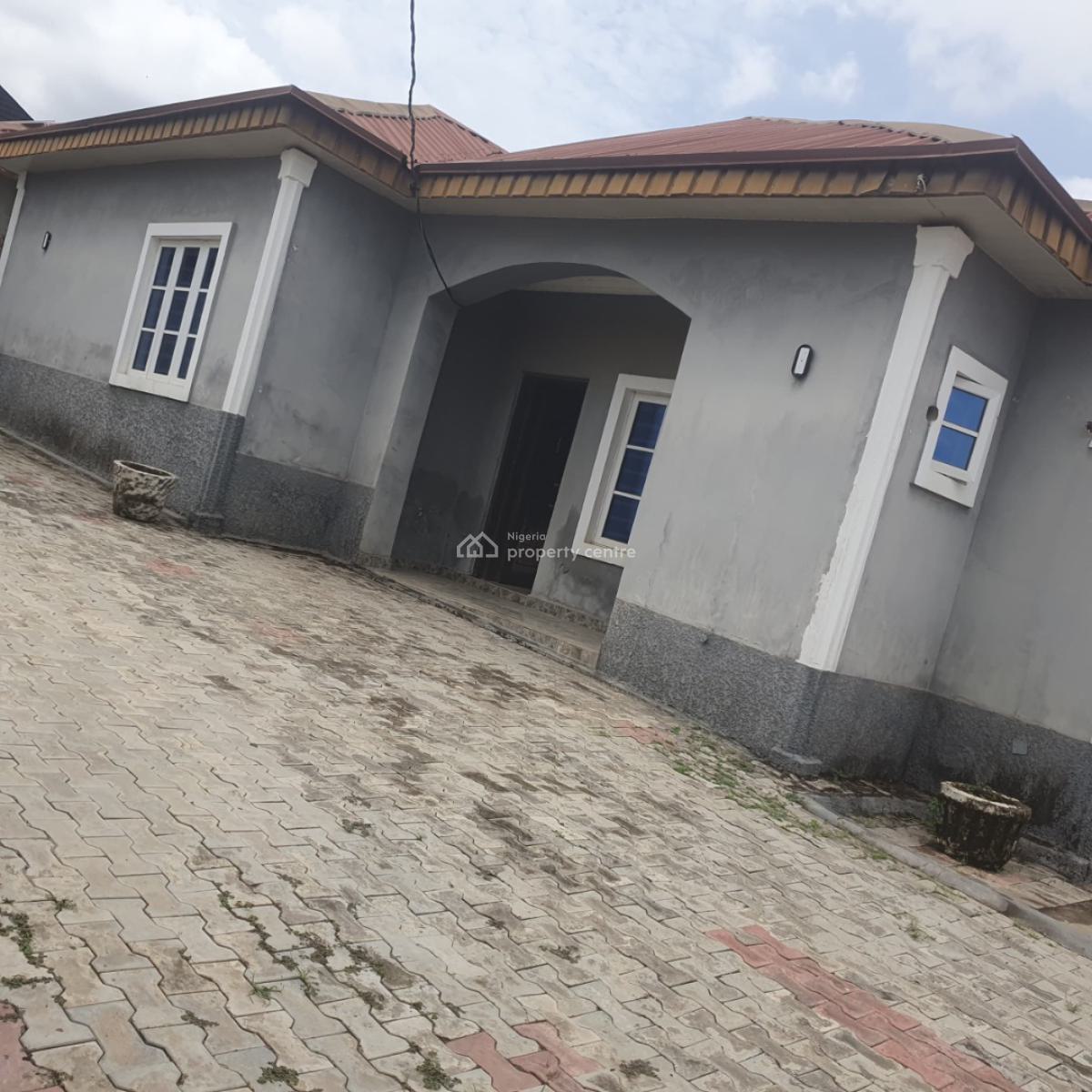 Neatly Finished 4 Bedroom Fully Dldetached Bungalow, Along Von Road, Lugbe District, Abuja, Detached Bungalow for Sale