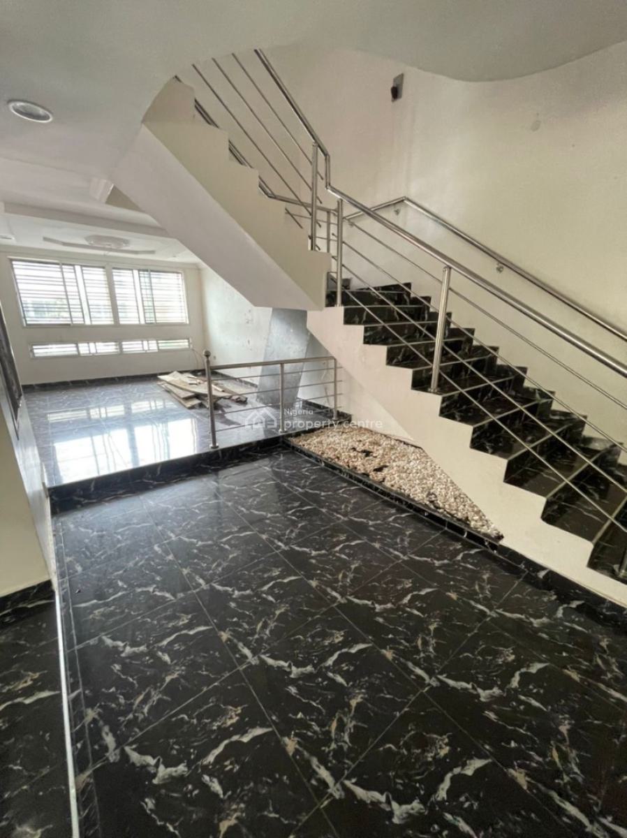 3 Bedroom Corner Piece Terrace with Bq in a Secured Estate in Sangoted, Sangotedo, Ajah, Lagos, Terraced Duplex for Rent