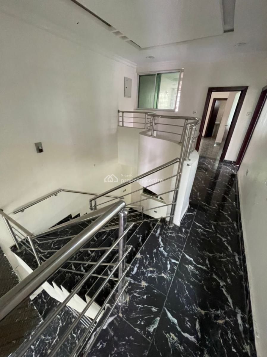 3 Bedroom Corner Piece Terrace with Bq in a Secured Estate in Sangoted, Sangotedo, Ajah, Lagos, Terraced Duplex for Rent