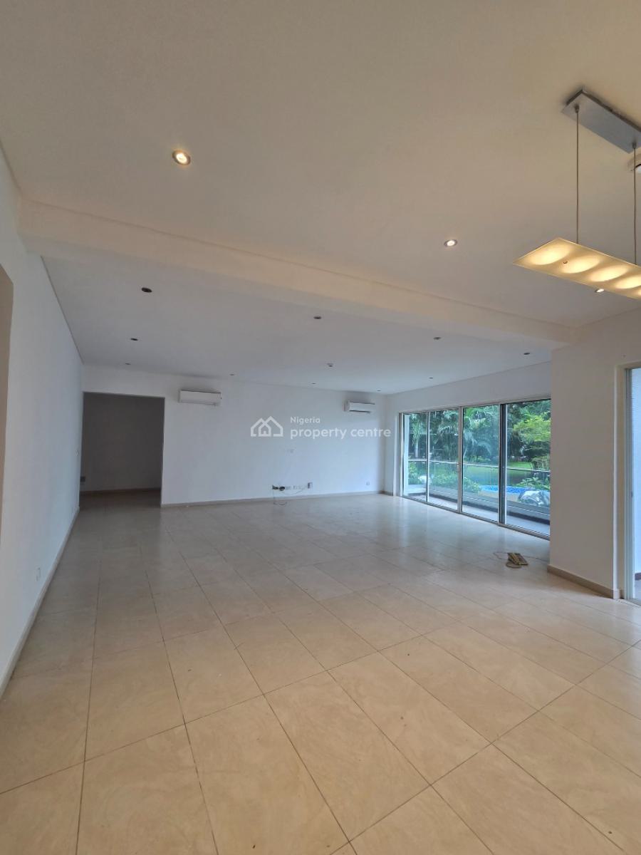 a Serviced Luxury 4 Bedroom Apartment  with a Room Bq, Banana Island, Ikoyi, Lagos, Flat / Apartment for Rent