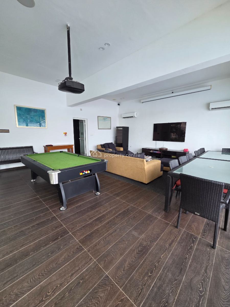 a Serviced Luxury 4 Bedroom Apartment  with a Room Bq, Banana Island, Ikoyi, Lagos, Flat / Apartment for Rent