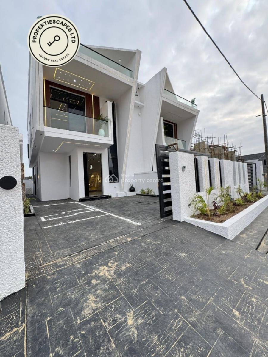 Exquisitely Finished 4 Bedroom Semi-detached Duplex  with Bq, Ikota, Lekki, Lagos, Semi-detached Duplex for Sale