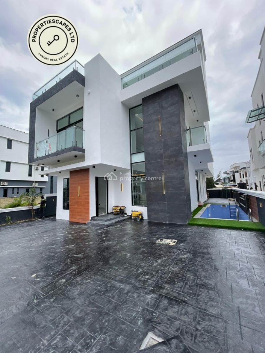 Luxury 5bedroom Fully Detached Duplex, Ikota, Lekki, Lagos, Detached Duplex for Sale