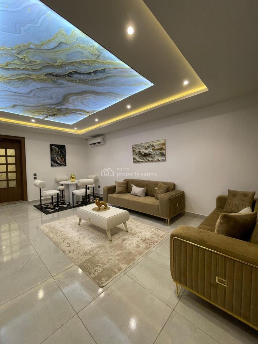 Furnished Secured 3bedroom Apartment, Guzape District, Abuja, House Short Let