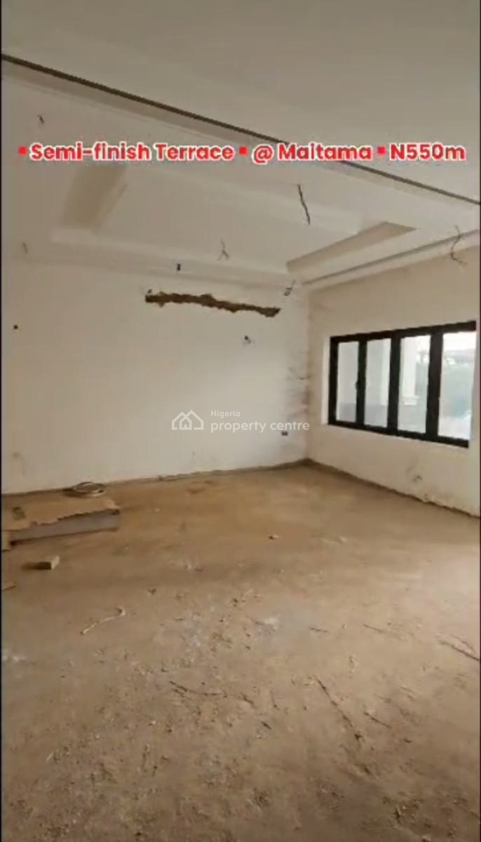 Brand New 4 Bedroom Terrace Duplex with Bq  (pre Finished), Maitama District, Abuja, Terraced Duplex for Sale