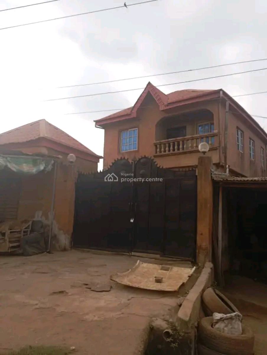Block of 2 Unit of 2 Bedroom Flat with 2shop Good for Resident Or Commercial, Kola, Alagbado, Ifako-ijaiye, Lagos, Block of Flats for Sale