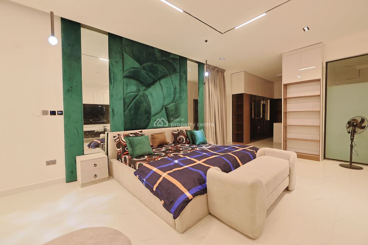 Newly Launched Luxury 5 Bedroom Self Compound with Top Notch Amenities, Chevron, Lekki, Lagos, Flat / Apartment Short Let