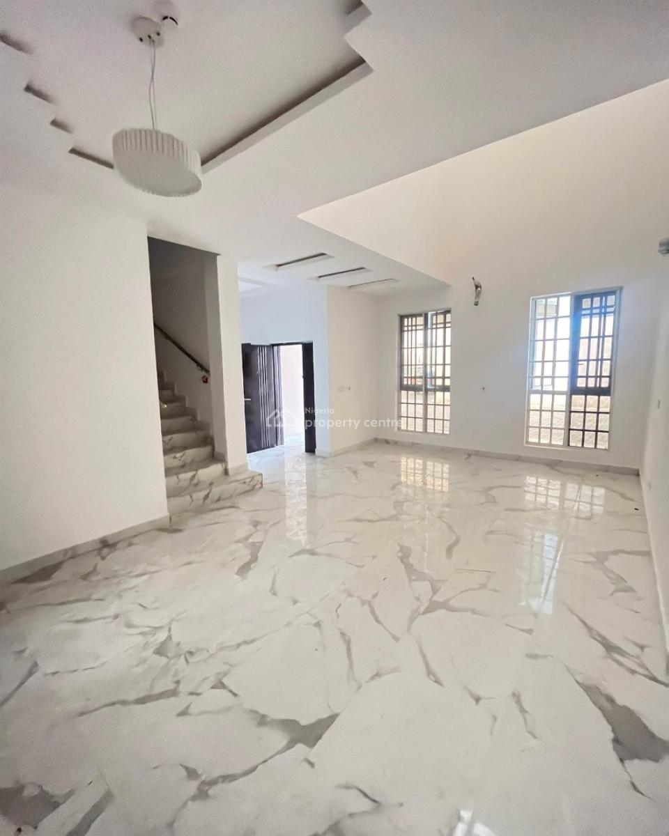 Lovely 4 Bedroom Terrace Duplex with Pool,gym and Bq, Chevron New Road, Lekki, Lagos, Terraced Duplex for Sale