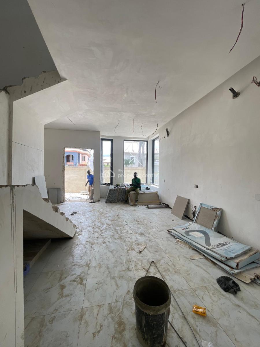 Exclusive 4 Bedroom Semi Detached Duplex with Bq at Lekki Phase 1, Lekki Phase 1, Lekki, Lagos, Semi-detached Duplex for Sale