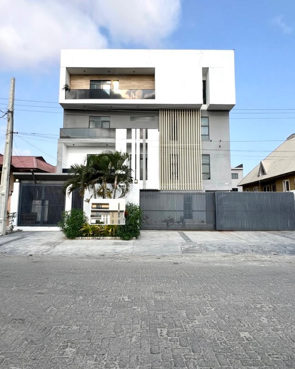 Luxury 4-bedroom Terrace with a Bq, Lekki Phase 1, Lekki, Lagos, Terraced Duplex for Rent