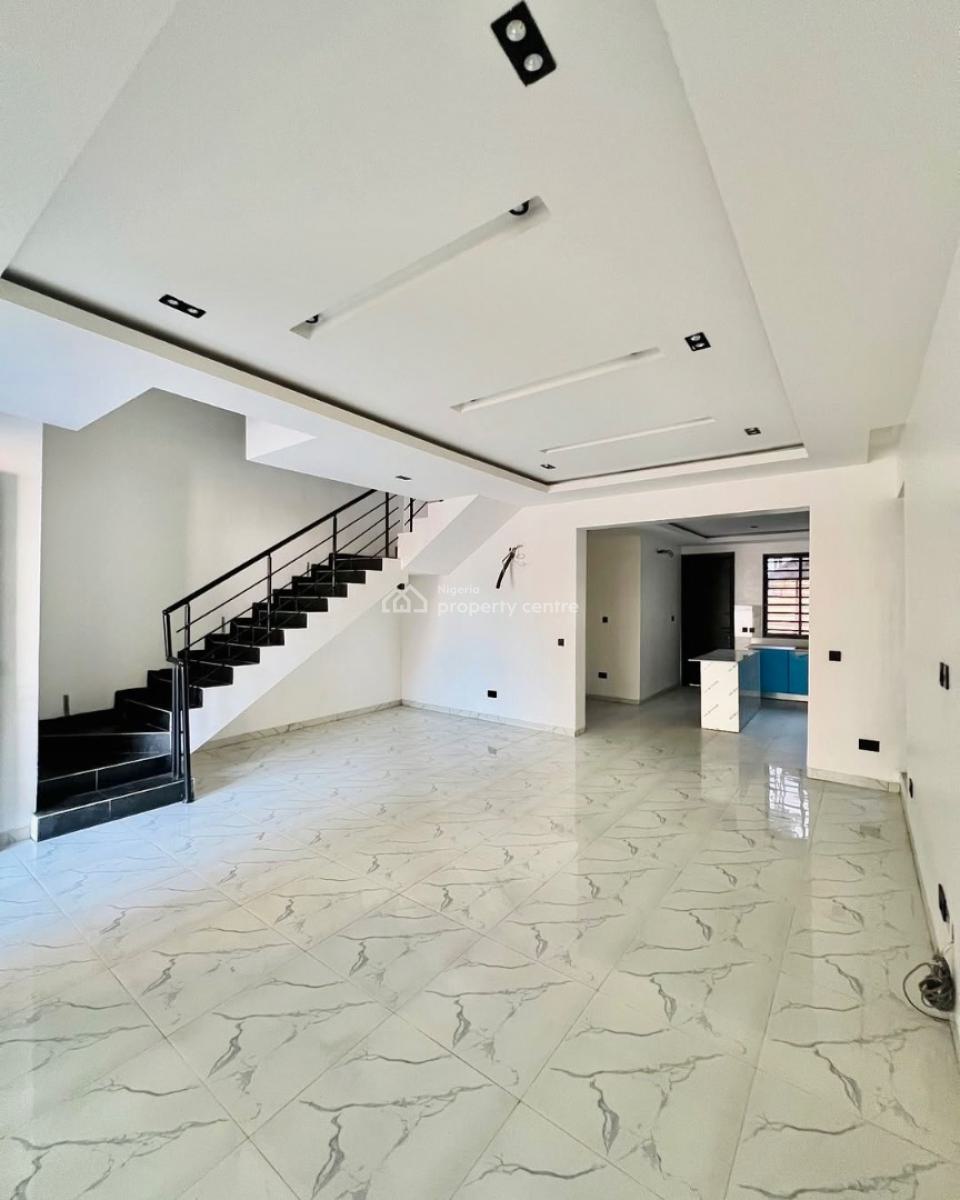 Luxury 4-bedroom Terrace with a Bq, Lekki Phase 1, Lekki, Lagos, Terraced Duplex for Rent