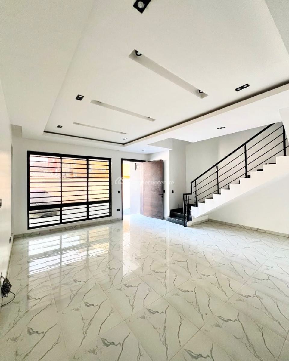 Luxury 4-bedroom Terrace with a Bq, Lekki Phase 1, Lekki, Lagos, Terraced Duplex for Rent