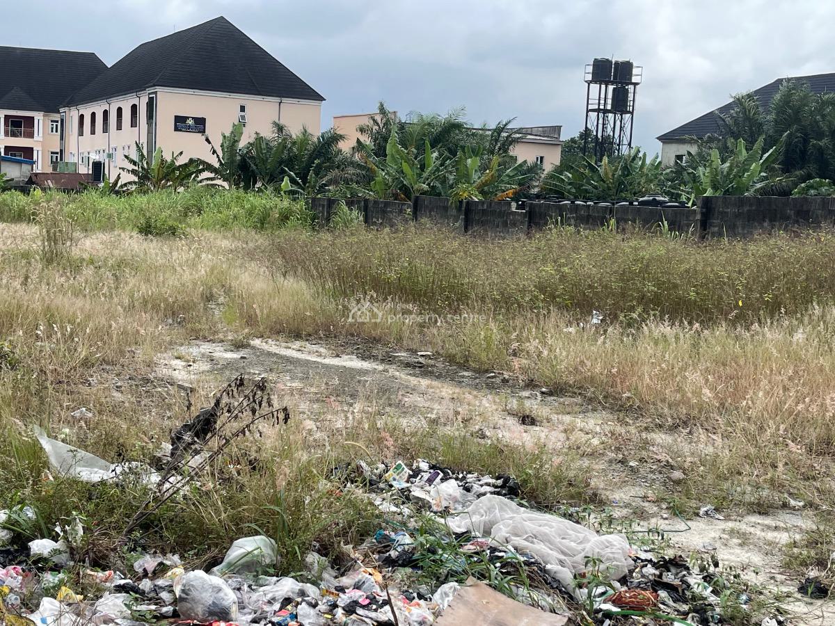 3 Plots of Fenced Land Facing Expressway, Abijo, Lekki, Lagos, Commercial Land for Sale